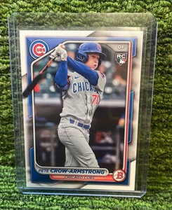 2004 Bowman, Pete Crow Armstrong rookie card Chicago Cubs RC