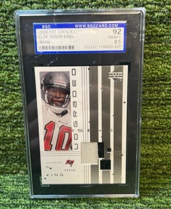 2000 Upper Deck Shaun King Jersey SGC graded 92