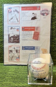 AAGPBL (Womens Baseball League) from 194954 Autograph Rawlings Ball By TONI PALERM, JEAN DESCOMBES, JEAN HAVLISH, & LOU Erickson of the Rockford Peaches (A LEAGUE OF THEIR OWN) Cool Iconic Piece
