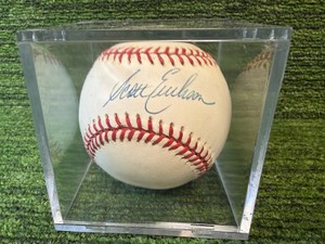 Scott Erickson Autographed Sweet Spot Baseball Minnesota Twins World Series Champion of 1991- NICE Auto