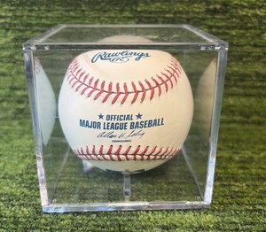 Official Major League Rawlings Blank Baseball with Case