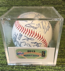 2013 Minnesota Twins baseball Auto-Ball