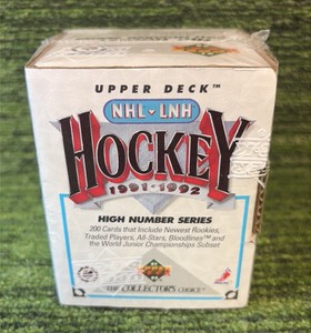 19911992 Upper Deck NHL Hockey High number Series Factory Sealed (200 cards)