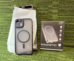 Magnetic Portable Charger and Phone Case