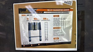 10.5 Ft Telescoping Ladder - LandHonor - 2026 - Unused - LHR-TL11