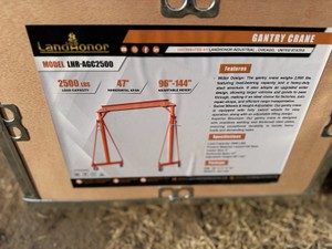 2500-LB Gantry Crane - LandHonor - 2026 - Unused - LHR-AGC2500