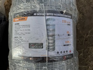 Galvanized Farm Fence - LandHonor - 2026 - Unused - LHR-GFF48
