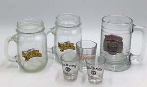 Vintage Jack Daniels Glassware  Lynchburg Lemonade Mugs, Shot Glasses, and Whiskey Mug