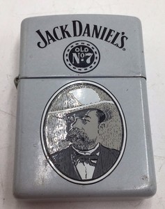 Vintage Zippo Lighter  Jack Daniels Old No. 7 with Founder Portrait