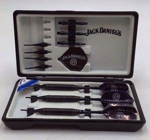 Vintage Jack Daniels Dart Set  Old No. 7 Branded with Case