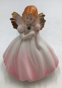 Vintage Josef Angel Figurine  Praying Girl with Wings