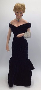 Vintage Ashton-Drake Porcelain Doll  Diana, Princess of Wales
