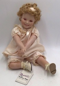 Vintage Shirley Temple Toddler Doll  Little Miss Shirley