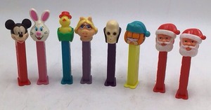 Vintage Pez Dispensers  Mixed Character Set