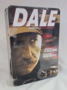 Dale Earnhardt DVD Tin Set  Limited Edition Narrated by Paul Newman with Extras