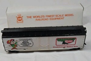 Vintage AHM Keebler Cookies Reefer Boxcar  In Original Box