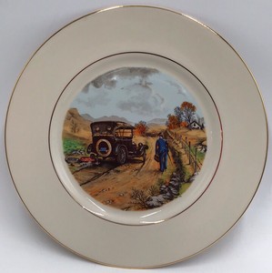 Vintage 1974 Country Doctor Collector Plate  AAA North Dakota Edition by Gary Miller