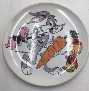 Vintage Looney Tunes Bugs Bunny Collector Plate  Lenox Ware with Carrot Scene