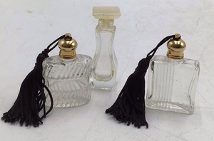 Vintage Miniature Glass Perfume Bottles