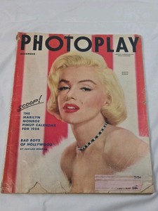 Photoplay Magazine December 1953  Marilyn Monroe Cover