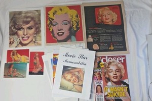 Assortment of Marilyn Monroe Memorabilia