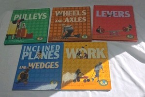Set of Learn About the World of Physics Childrens Books  Simple Machines Series