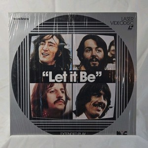 1970 Beatles Let It Be Laser Videodisc  Extended Play United Artists