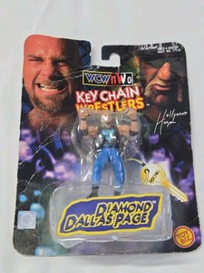 WCW nWo Diamond Dallas Page Keychain Wrestler  Toy Biz 1990s