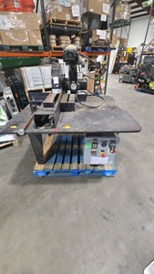 Massive radial arm saw