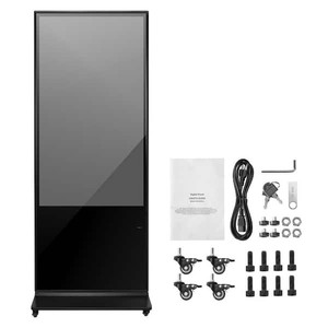 SKYSHALO 55 in. Digital Signage Display, Touchscreen Digital Kiosk, 4K UHD LCD Screen, 2GB RAM & 32GB ROM, WiFi HDMIUSB Input