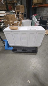 60 white vanity