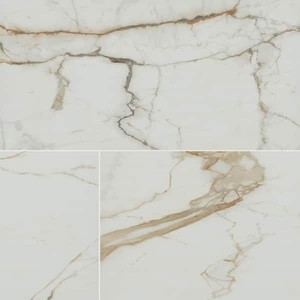 (10 box lot)Tramonto Marbella 24 in. x 48 in. Polished Porcelain Marble Look Floor and Wall Tile (160 sq. ft.)