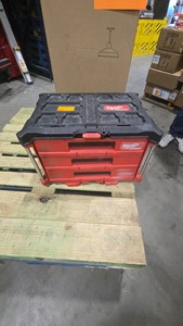 Milwaukee PACKOUT 22 in. Modular 3-Drawer Tool Box with Metal Reinforced Corners