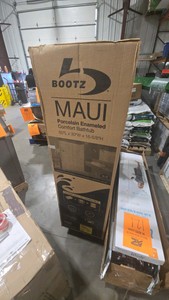 Bootz Industries Maui 60 in. x 30 in. Alcove Soaking Bathtub with Left Drain in White