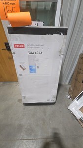 VELUX 22 12 x 46 12 Fixed Curb Mount Skylight FCM 1943 with Solar Shade