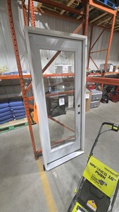 32 x 80 full glass entry door