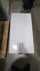15 Laundry Pedestal with storage drawer in White