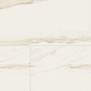 (26) MSI Milos White 24 in. x 48 in. Polished Porcelain Marble Look Floor and Wall Tile (416 sq. ft.)