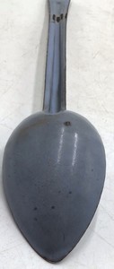 Vintage Blue Enamel Spoon