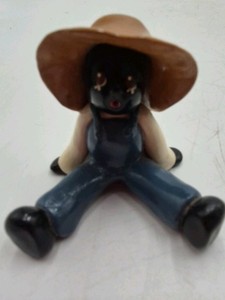 Vintage Ceramic Black Americana Figurine