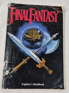 Vintage NES Final Fantasy Explorers Handbook