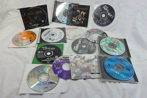 Vintage Sega CD Game Disc Lot