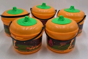 1999 McDonalds Halloween Pumpkin Pails