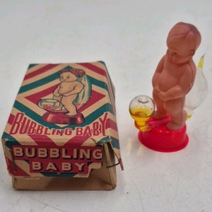Vintage Bubbling Baby Novelty Figure
