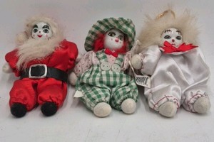 Vintage Miniature Cloth Dolls