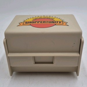 Vintage Goldwyn Shopportunity Index Card Holder  Rubbermaid Commercial Design