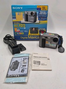 Sony MVC-FD73 Digital Mavica Camera  With Original Box and Accessories