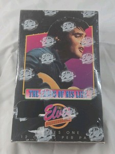 The Cards of His Life Elvis Presley Trading Cards  Series One Factory Sealed Box