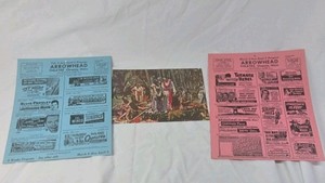Vintage Arrowhead Theatre Programs  Omaha Minn Elvis Jailhouse Rock and March April Listings
