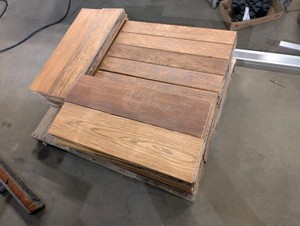 135 Solid Oak Hardwood Panels  34 Thick Cabinet  Furniture Panels  Stained Wood Boards